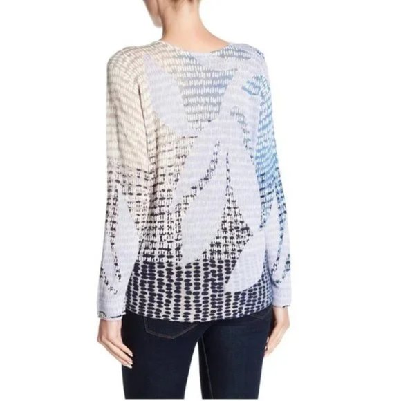 NIC+ZOE Flower Print Sweater - Picture 2 of 7